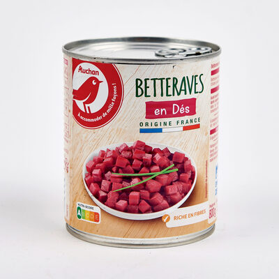 Betteraves rouges en dés