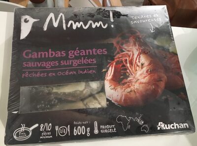 Mmm! - Gambas géante sauvages surgelées