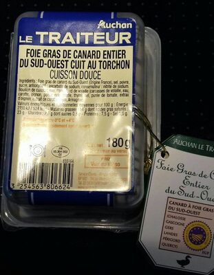 Foie gras canard torchon