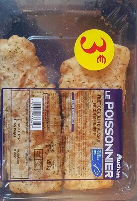 Filet de Colin d'Alaska façon Meunière