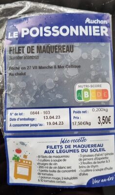 Filet de maquereau