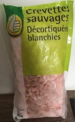 Crevettes sauvages Décortiquées précuites.