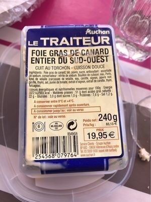 Foie gras de canard du Sud Ouest
