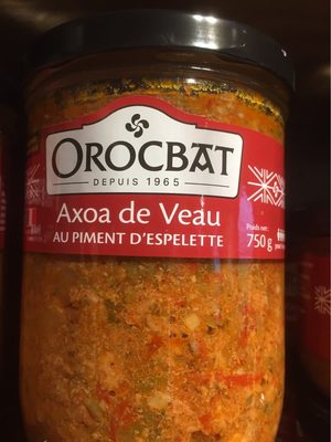 Axoa de veau