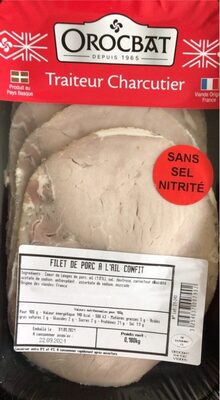 Filet de porc à l'ail confit