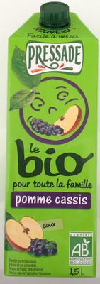 le bio pour toute la famille Pomme cassis