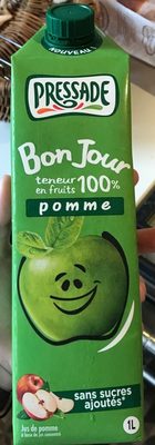 Jus de pomme à base de jus concentré