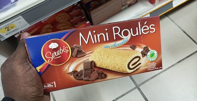 Mini roulés chocolat