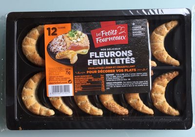 12 Fleurons feuilletés