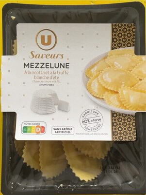 Mezzelune Ricotta au lait de bufflonne et Truffe(1%) - 250g