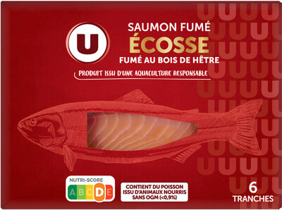 Saumon fumé Atlantique, Ecosse, 6 tranches - 225g