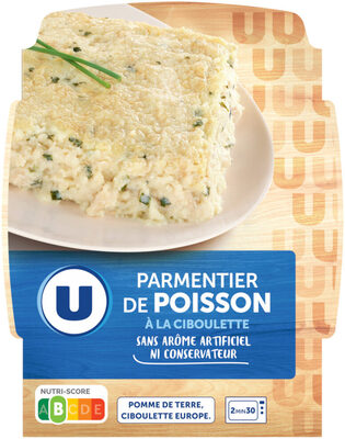 Plat cuisiné individuel Parmentier de poisson 300g