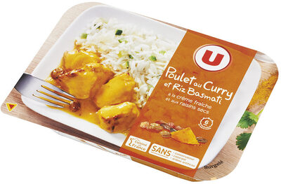 Poulet au curry et riz basmati