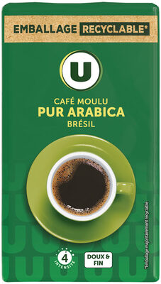 Café moulu arabica Brésil N°4 - 250g