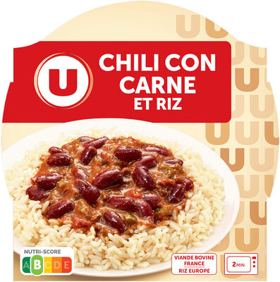 Chili con carne barquette micro ondable de 300g