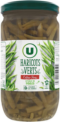 Haricots verts extra-fins - Bocal de 345g net égoutté