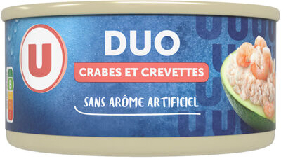Duo crabe et crevettes 121g