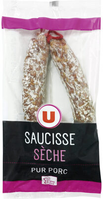 Saucisse sèche courbe pur porc