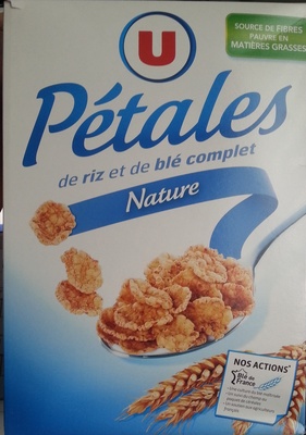 Petales de riz et de blé complet Nature