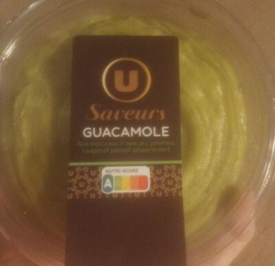 Guacamole (préparation à base d'avocats, de poivrons rouges et depiment) 175g