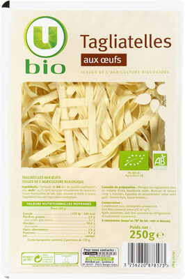 Tagliatelles aux oeufs