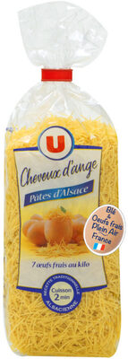 Pates cheveux d'ange IGP d'Alsace aux oeufs