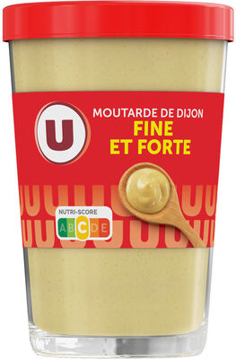 Moutarde forte de Dijon verre décoré de 195g