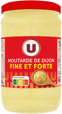 U Moutarde forte de Dijon pot standard, 720g