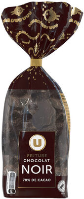 Sachet fritures chocolat noir 70% - 200g