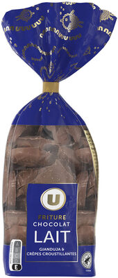 Sachet fritures chocolat lait au gianduja - 200g