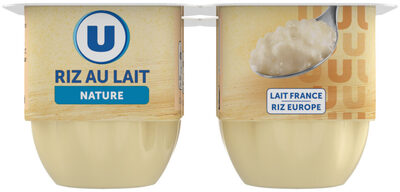 Riz au lait nature 4x115g