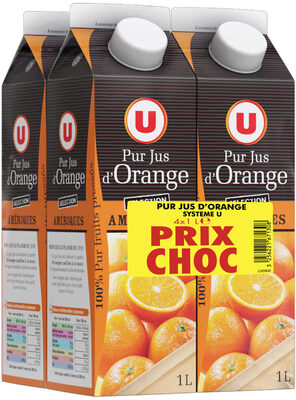 Pur jus d'orange des Amériques