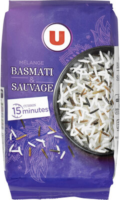 Mélange de riz basmati et sauvage 15 minutes étui de 500g