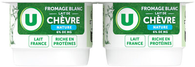 Fromage blanc au lait de chèvre - 4x100g