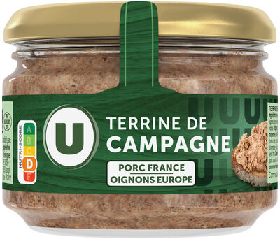 Paté de campagne verrine de 180g