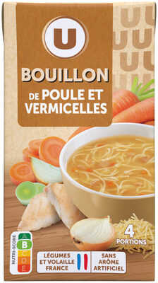 Soupe poule et vermicelles brique de 1l