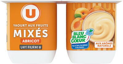 Yaourt mixé à l'abricot - 4x125g