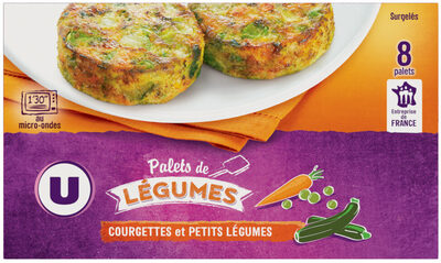 Palets de légumes courgette, petits légumes 300g