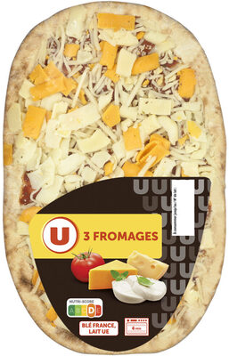 Pizza aux 3 fromages, 200g