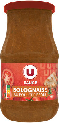 Sauce bolognaise au poulet rissolé pot de 420g
