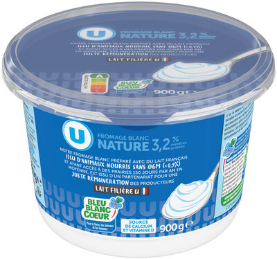Fromage blanc nature 3,0%mg pot 900g