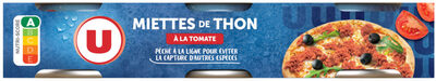 Miettes de thon tomate pêché canne 3 boîtes - 240g