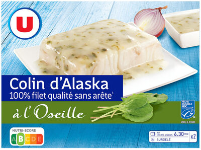Colin d'Alaska à l'oseille 400g