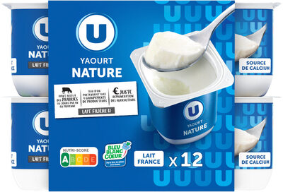 Yaourts nature 12x125g