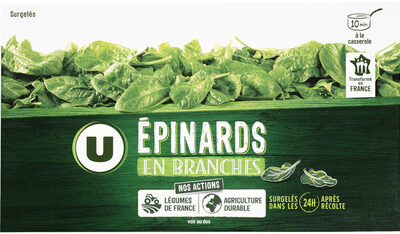 Epinards en branches