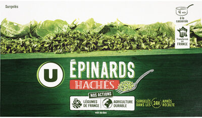 Epinards hâchés