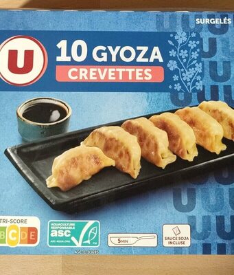 Gyozas aux crevettes - X10 - 212g