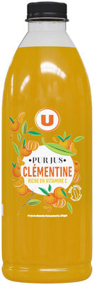 Pur jus de clémentine flash pasteurisée réfrigéré 1l