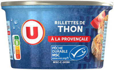 Rillettes de thon péché à la ligne à la Provençale boîte de 125g