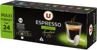 Café torréfié et moulu espresso classico